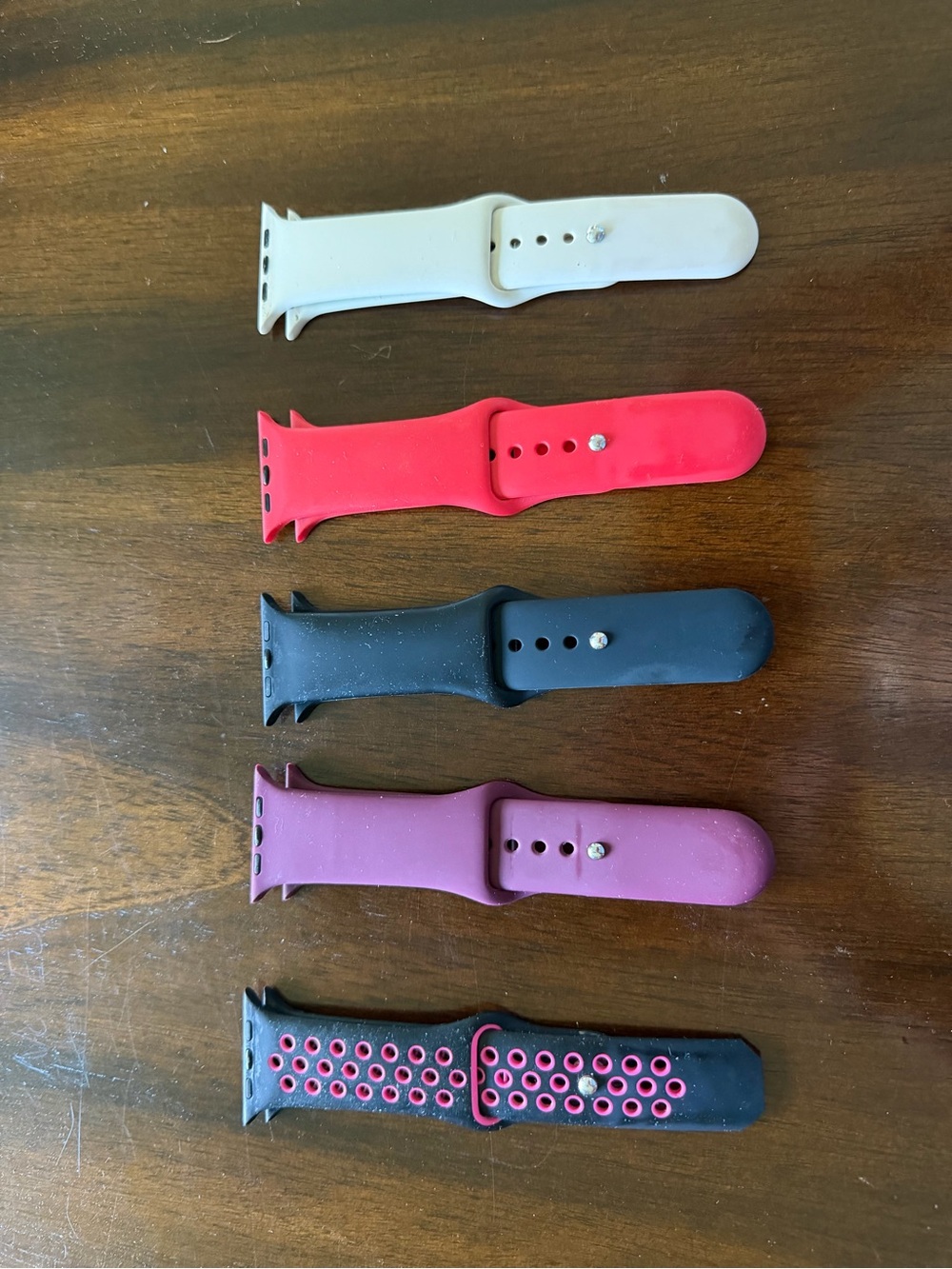 Interchangeable Silicone Apple Watch Bands -Unisex watch band 41-42-44-45   S/M
